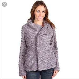 Patagonia Gray Fuzzy Pelage Jacket